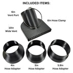 Under Garage Door Exhaust Vent SUMMIT