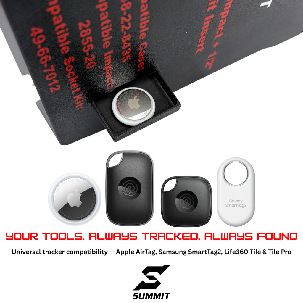 1/2in Compact Impact + 19pc SAE Socket Insert SUMMIT