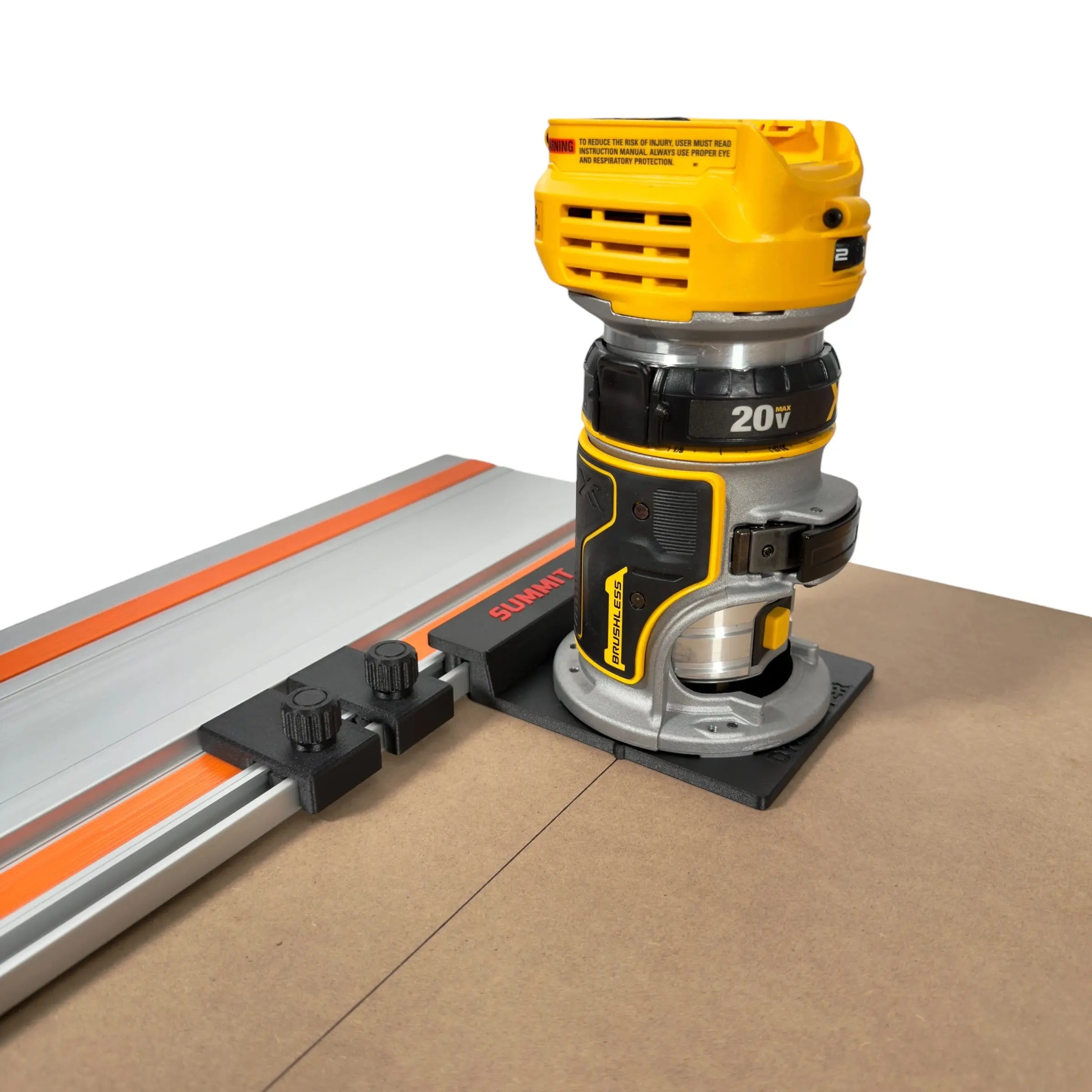 Dewalt Router Track Saw Guide Rail Adapter SUMMIT