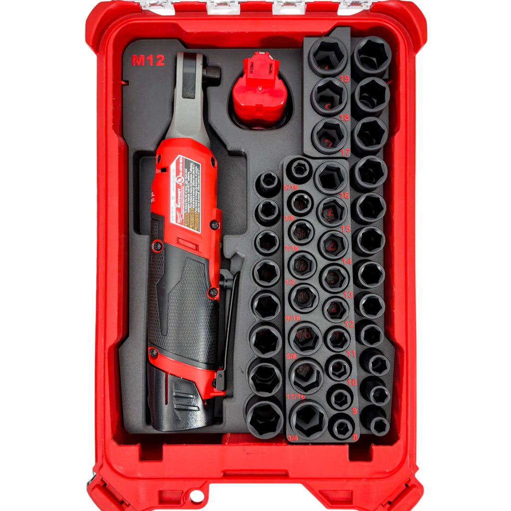 M12 Ratchet + 43pc Socket Insert SUMMIT