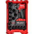 1/2in Compact Impact + 19pc SAE Socket Insert SUMMIT
