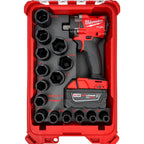1/2in Compact Impact + 19pc SAE Socket Insert SUMMIT