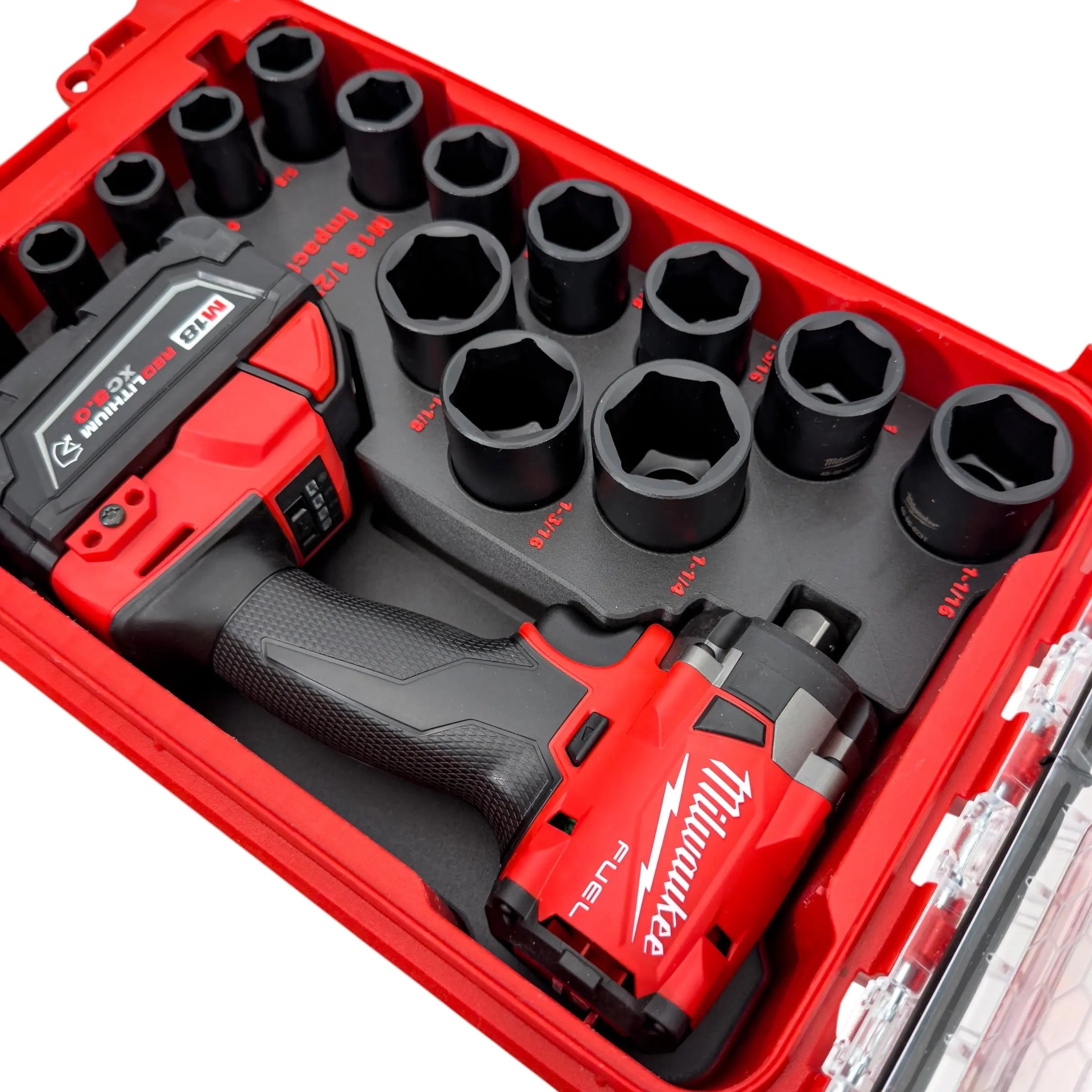 1/2in Compact Impact + 19pc SAE Socket Insert SUMMIT