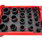 19pc 1/2in SAE Socket Insert SUMMIT