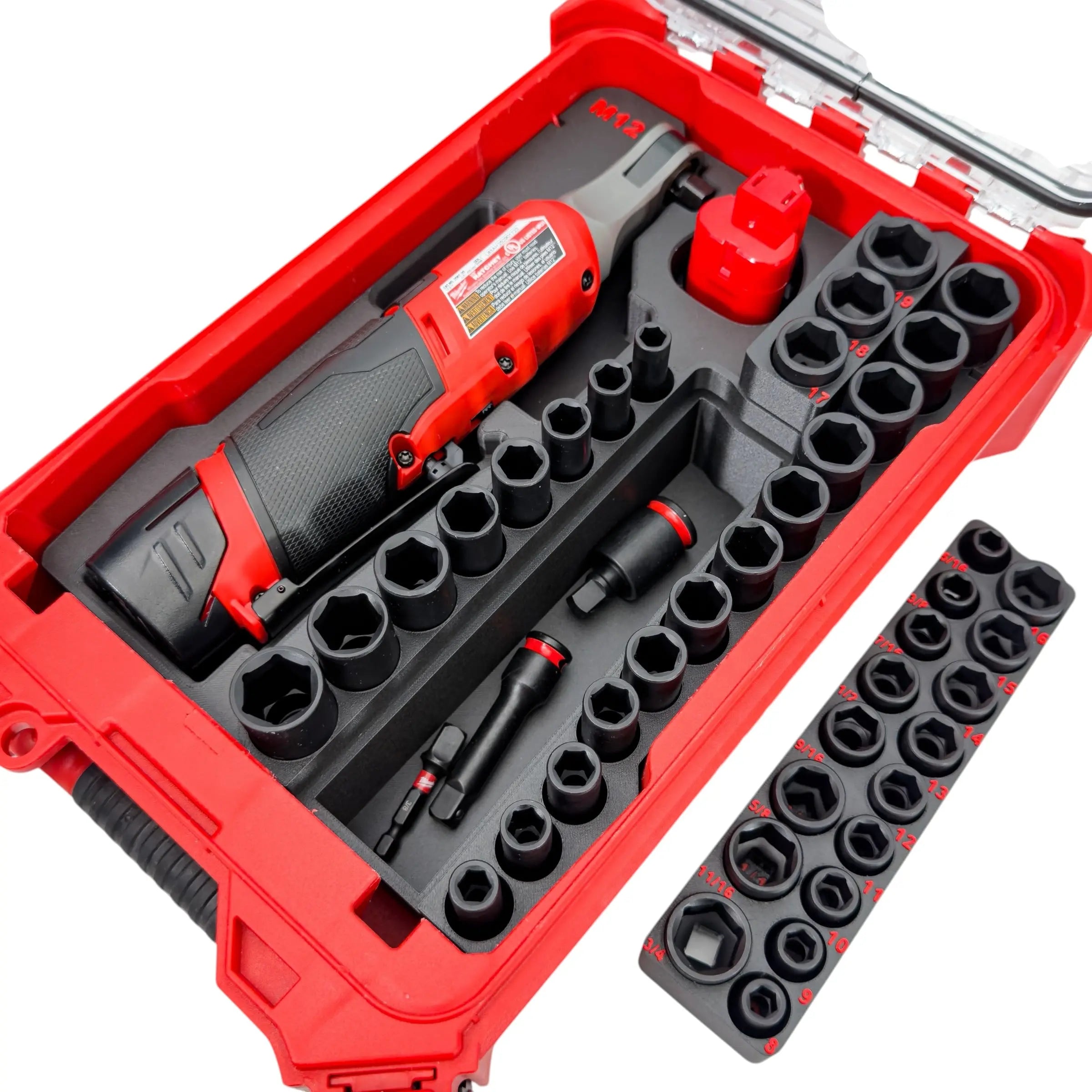 M12 Ratchet + 43pc Socket Insert SUMMIT