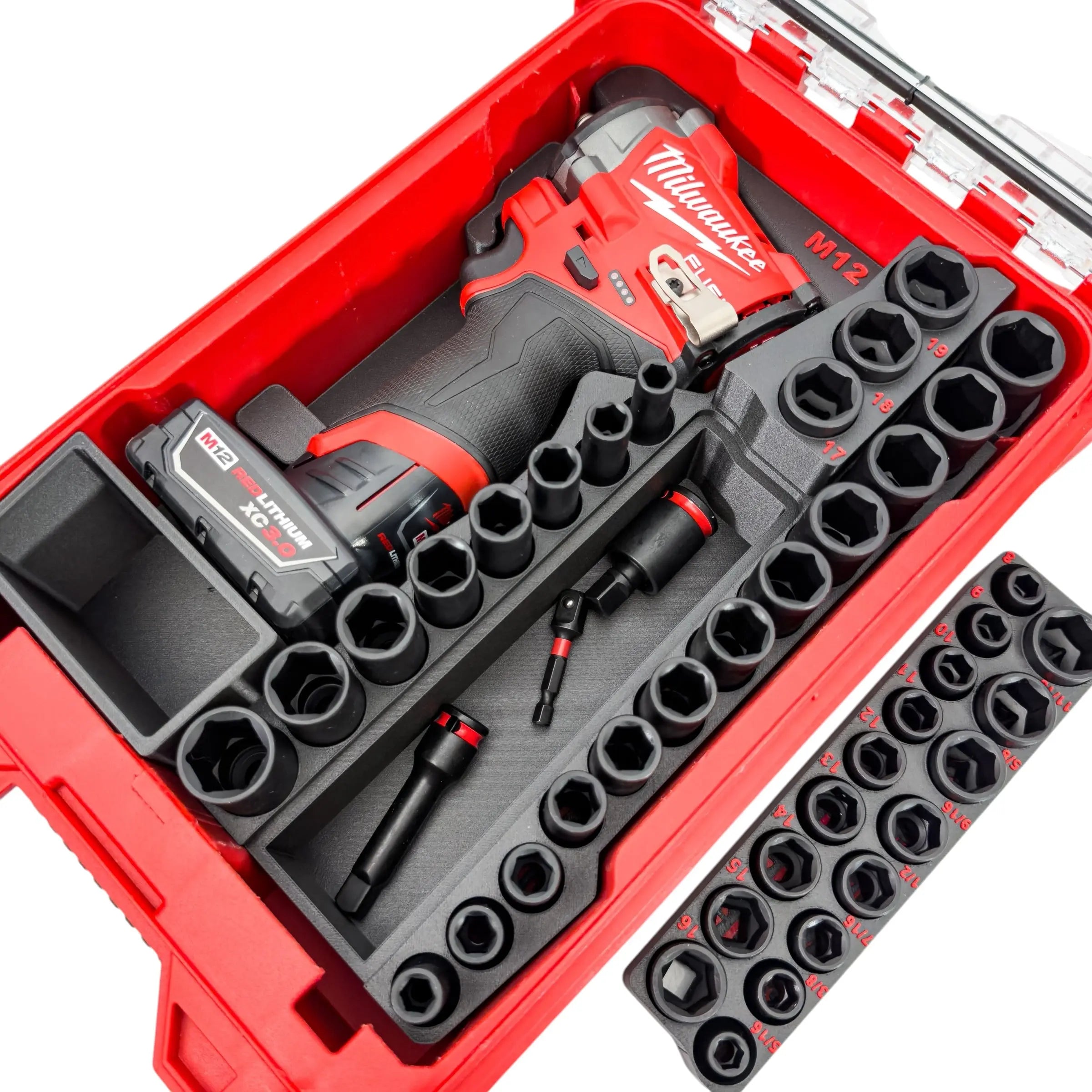 M12 3/8in Impact + 43pc Socket Insert SUMMIT