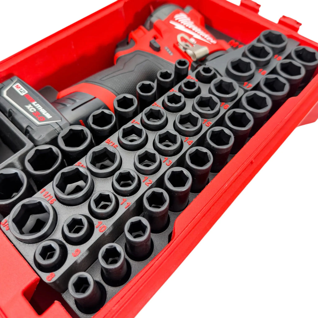 M12 3/8in Impact + 43pc Socket Insert SUMMIT