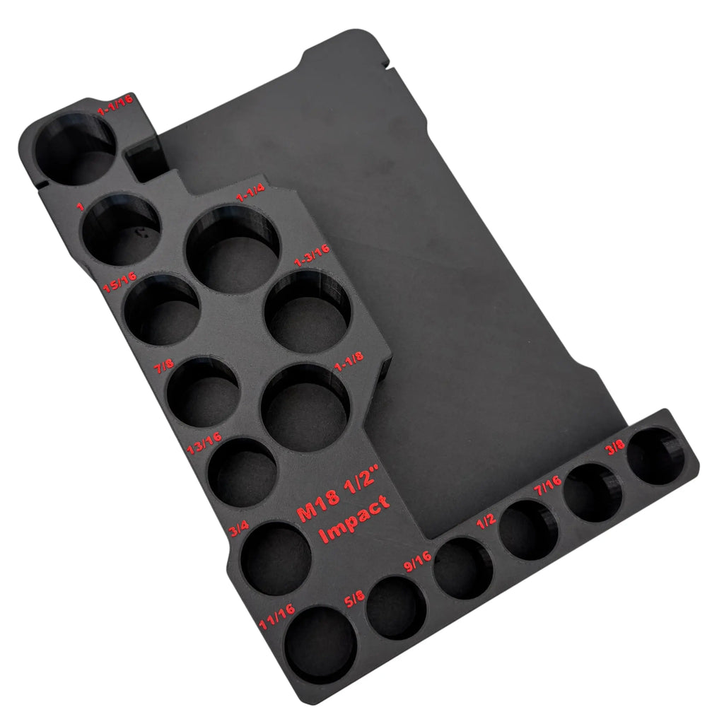 1/2in Mid Torque Impact + 19pc SAE Socket Insert SUMMIT